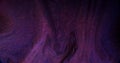 Sparkling fluid glitter paint flow purple black