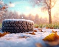 Sparkling Frost Patterns Serene Winter Wonder Illuminated by Morning Light, Showcasing Nature Magic in Every Snowflake A Visual