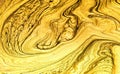 Gold Glitter Stars Background. Royalty Free Stock Photo