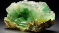 sparkling green calcite