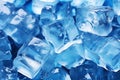 Sparkling ice cubes background, pattern of crystal frozen icecubes