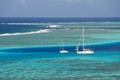 Sparkling lagoon in the south pacific, Moorea