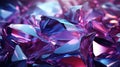 sparkling purple crystal gemstone background