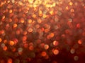 Sparkling red background with sparkles and bokeh Royalty Free Stock Photo