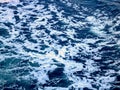 Sparkling sea water surface,motion blur Royalty Free Stock Photo