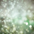 Sparkling Serenity: Glittering Gray and Green Background