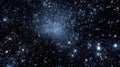 sparkling star cluster in deep space Royalty Free Stock Photo