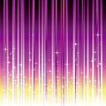 Sparkling stars with purple magenta stripe Royalty Free Stock Photo