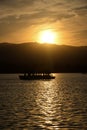 Sparkling sunset glow of the Summer Palace