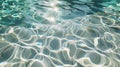 Serene Aqua: Sunlit Water Texture Background Royalty Free Stock Photo
