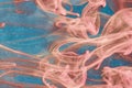 sparkling underwater jellyfish abstract oil. High quality photo