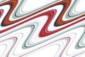 Sparkling wave soft silvery red lines, blurred creative design Royalty Free Stock Photo