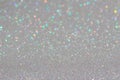 Sparkling white glitter texture background Royalty Free Stock Photo