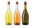 Sparkling  wine bottles, champagne bottle Royalty Free Stock Photo