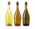 Sparkling  wine bottles, champagne bottle Royalty Free Stock Photo