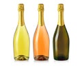 Sparkling  wine bottles, champagne bottle Royalty Free Stock Photo