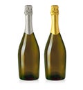 Sparkling  wine bottles, champagne bottle Royalty Free Stock Photo