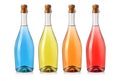 Sparkling  wine bottles, champagne bottle Royalty Free Stock Photo