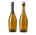 Sparkling wine bottles Royalty Free Stock Photo