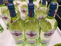 Sparkling wine Martini is sold in the Metro AG hypermarket on January 20, 2020 in Russia, Kazan, Tikhoretskaya Street 4