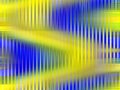 Sparkling yellow blue lines lights, geometries background, graphics, abstract background and texture Royalty Free Stock Photo
