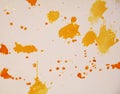 Sparkling yellow orange beige gold strokes, waxy background, creative design Royalty Free Stock Photo