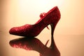 Sparkly Red Shoe