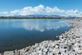 The Sparks Marina Park Lake, Sparks, Nevada Royalty Free Stock Photo