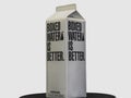 Sparks, Nevada / USA - March 25, 2020: Boxed Water on a white background.