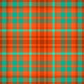 Sparse background fabric vector, greeting tartan pattern plaid. Covering seamless textile check texture in orange and bright