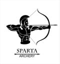 Sparta archery illustration