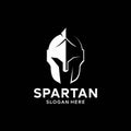 sparta helmet vector, sparta helemt logo Royalty Free Stock Photo