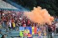 Sparta Prague hooligans Royalty Free Stock Photo