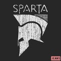 Sparta vintage stamp
