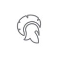 Spartacus, hat icon. Element of myphology icon. Thin line icon for website design and development, app development. Premium icon