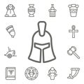 Spartacus, hat icon. Mythology icons universal set for web and mobile