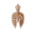 spartan helm logo 3 icon template