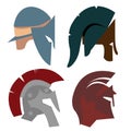 Spartan Helmet, Greek warrior, Gladiator