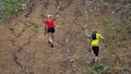 Spartan obstacle running race Royalty Free Stock Photo