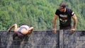 Spartan obstacle running race