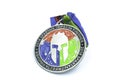 Spartan race best medal Royalty Free Stock Photo