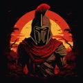 Spartan Soldier Hoodie Design For Epic T-shirt