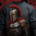 Spartan Sweatshirt Design: Battle Of The Titans 2
