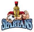 Spartan Trojan Soccer Football Sports Mascot