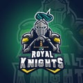 Spartan Warrior Knights Logo Mascot Vector Illustration Royalty Free Stock Photo