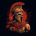 Spartan Warrior Tank Top Design For T-shirt