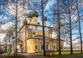 Spaso-Preobrazhensky Cathedral in the Kremlin in Uglich Royalty Free Stock Photo