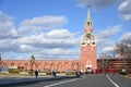 Spasskaya clock tower of Moscow Kremlin. UNESCO World Heritage Site.