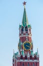 Spasskaya Frolov Tower of the Kremlin. Russia
