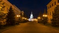 Spasskaya Tower in Kazan Night